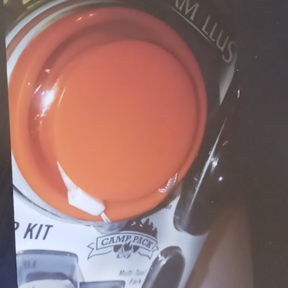 Camping gear set cup spoon knife flask - Picture 2 of 4